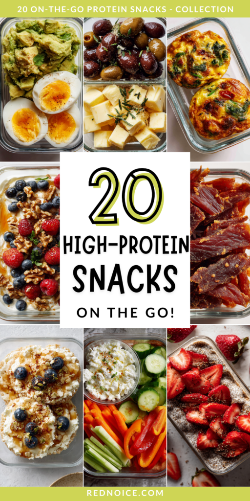 High protein snacks