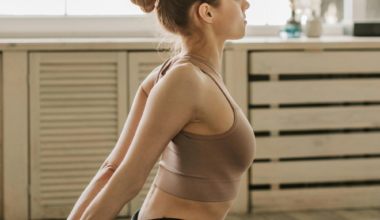 A bright, airy photo of a person performing a morning stretch on a yoga mat. PT-recommended routine to relieve stiffness and improve daily mobility.
