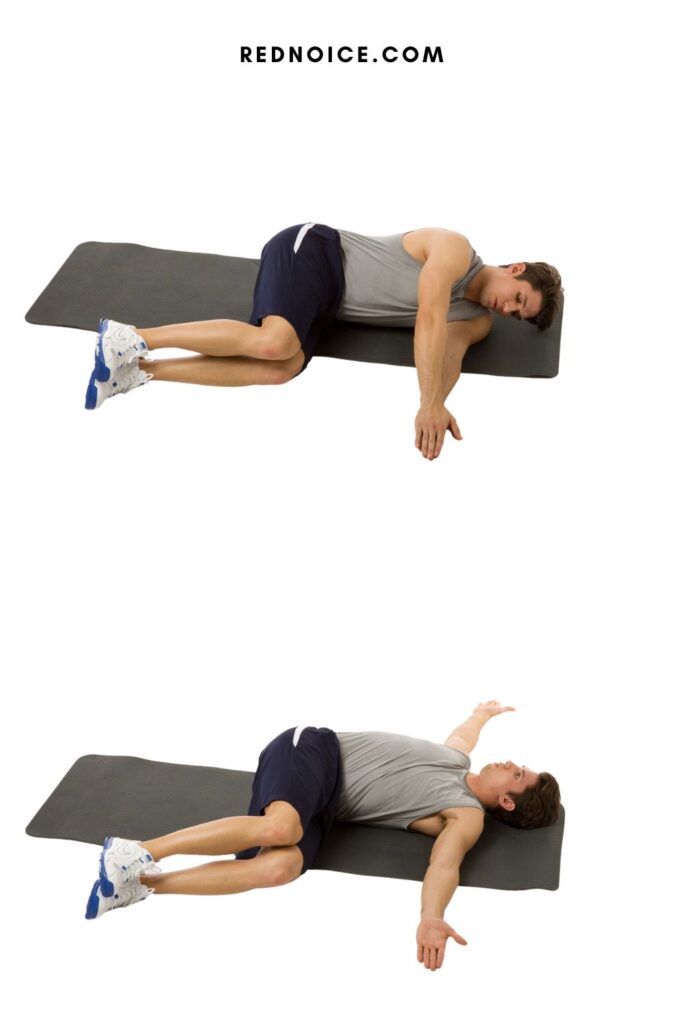 Side-Lying T-Spine Rotation