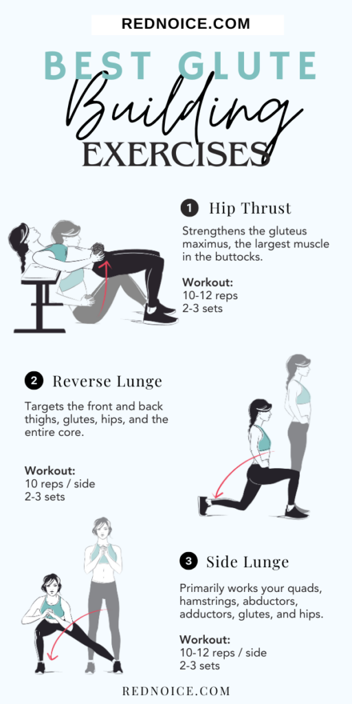 The 3 Best Trainer-Approved Glute Exercises