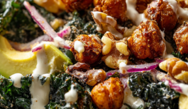 Crunchy Kale Caesar Salad Recipe