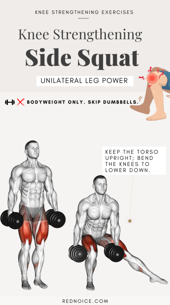 Side Squats – Unilateral Leg Power