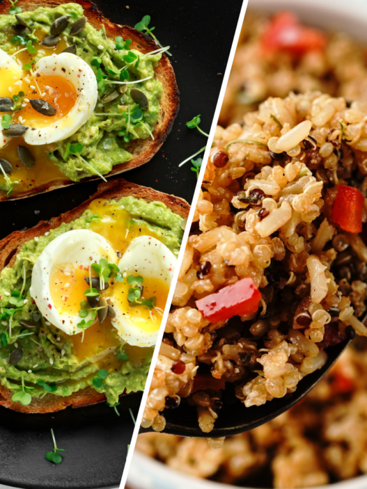 Easy, healthy recipes for breakfast, lunch and dinner