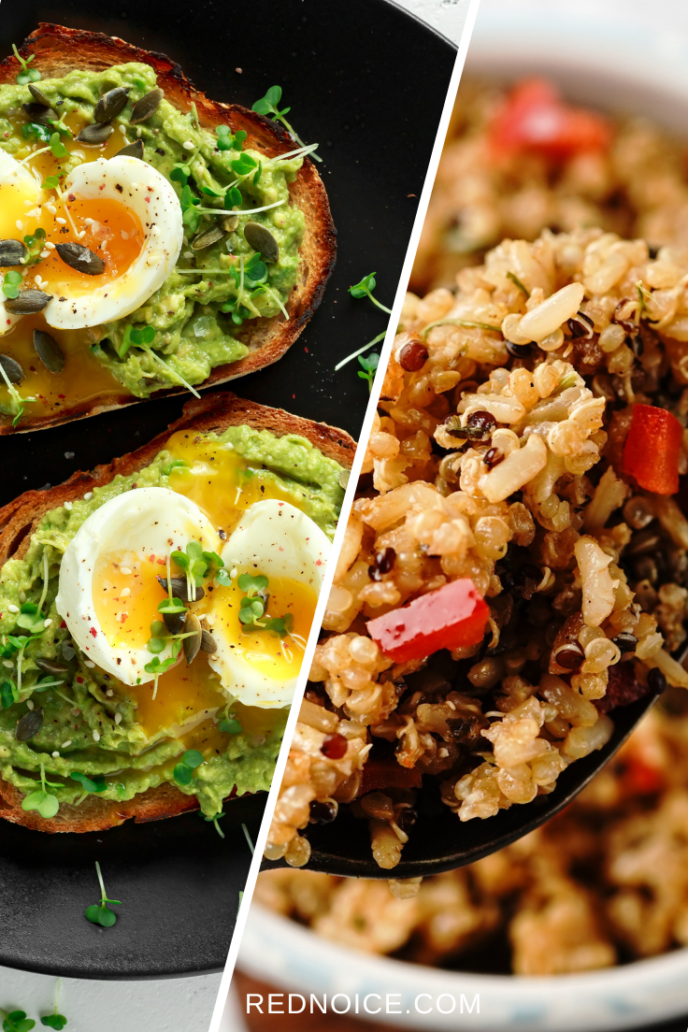 Easy, healthy recipes for breakfast, lunch and dinner