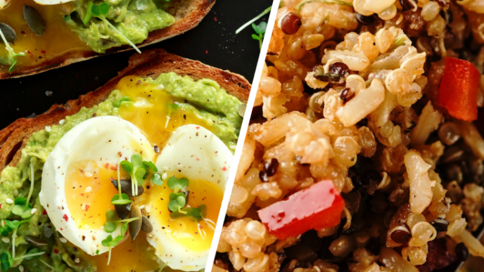 Easy, healthy recipes for breakfast, lunch and dinner
