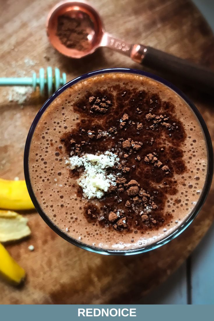 Banana Chocolate Protein Shake