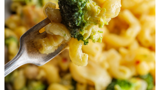 Chicken broccoli mac and cheese
