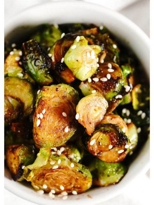 Teriyaki Roasted Brussels Sprouts