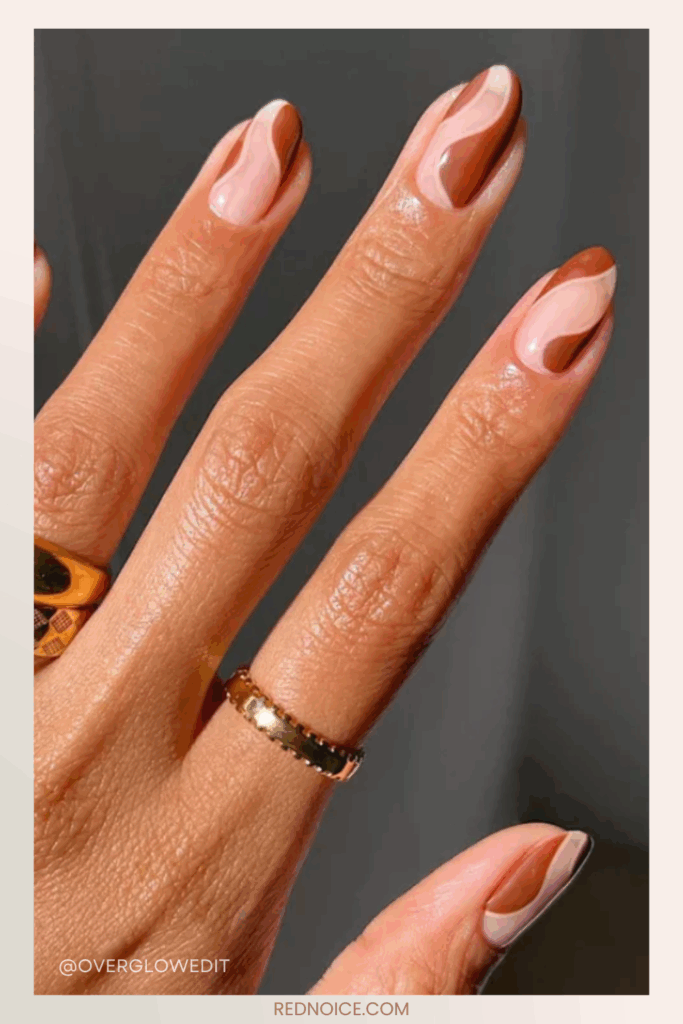 Cinnamon Matte Swirls