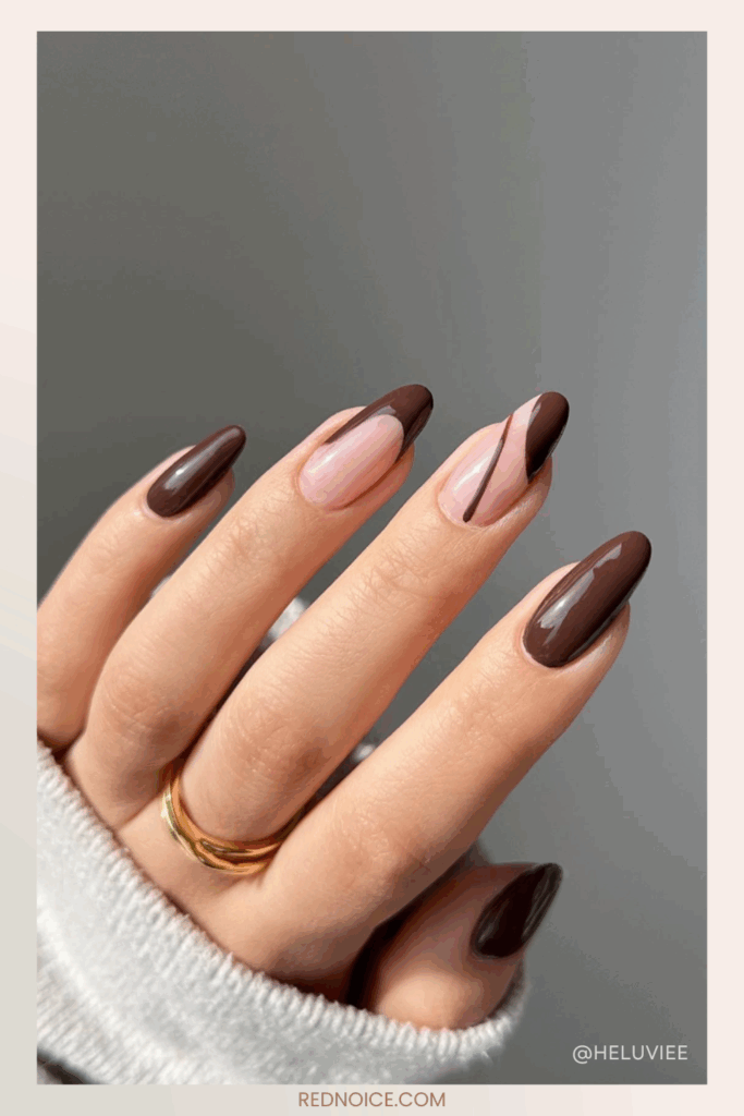 Matte Cocoa Nails