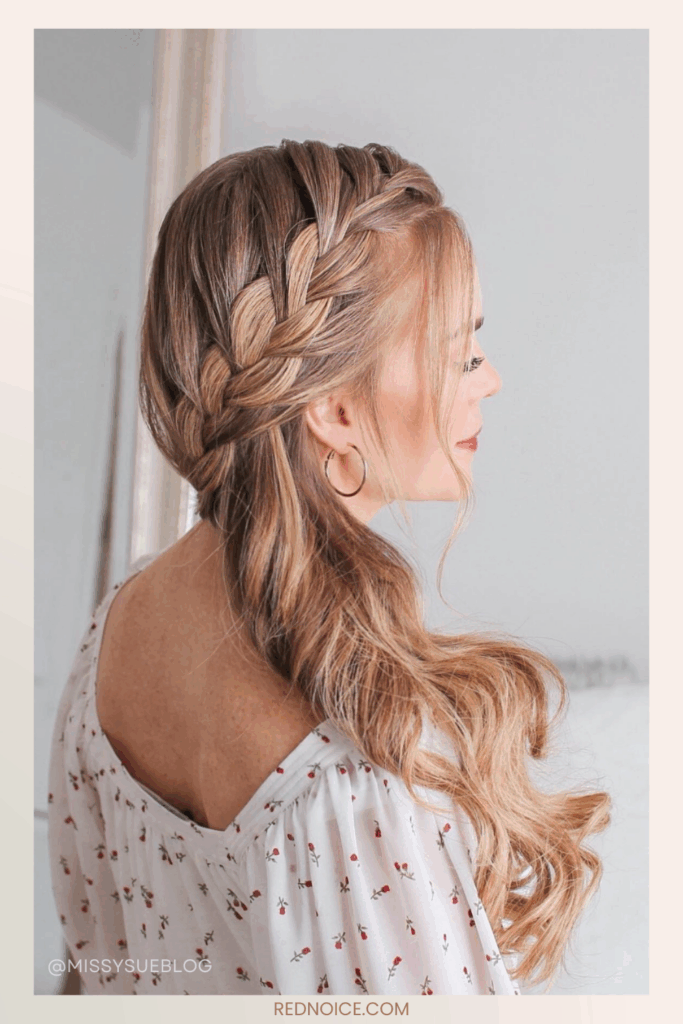 Messy Side Braid