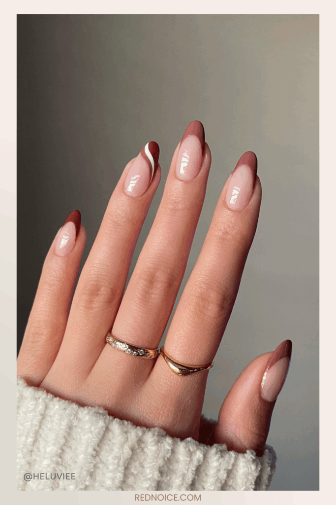 Dusty Rose Matte Nails