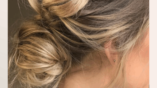 Low bread easy back school hair style