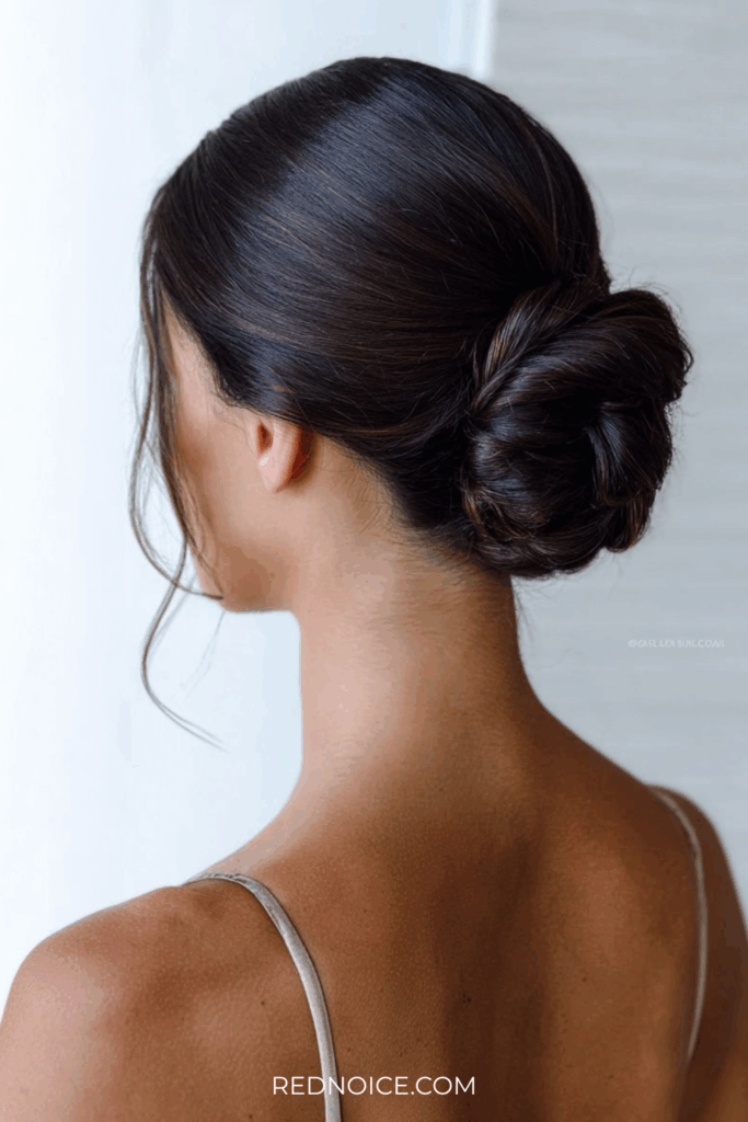 Low Twisted Bun (Understated + Sophisticated)