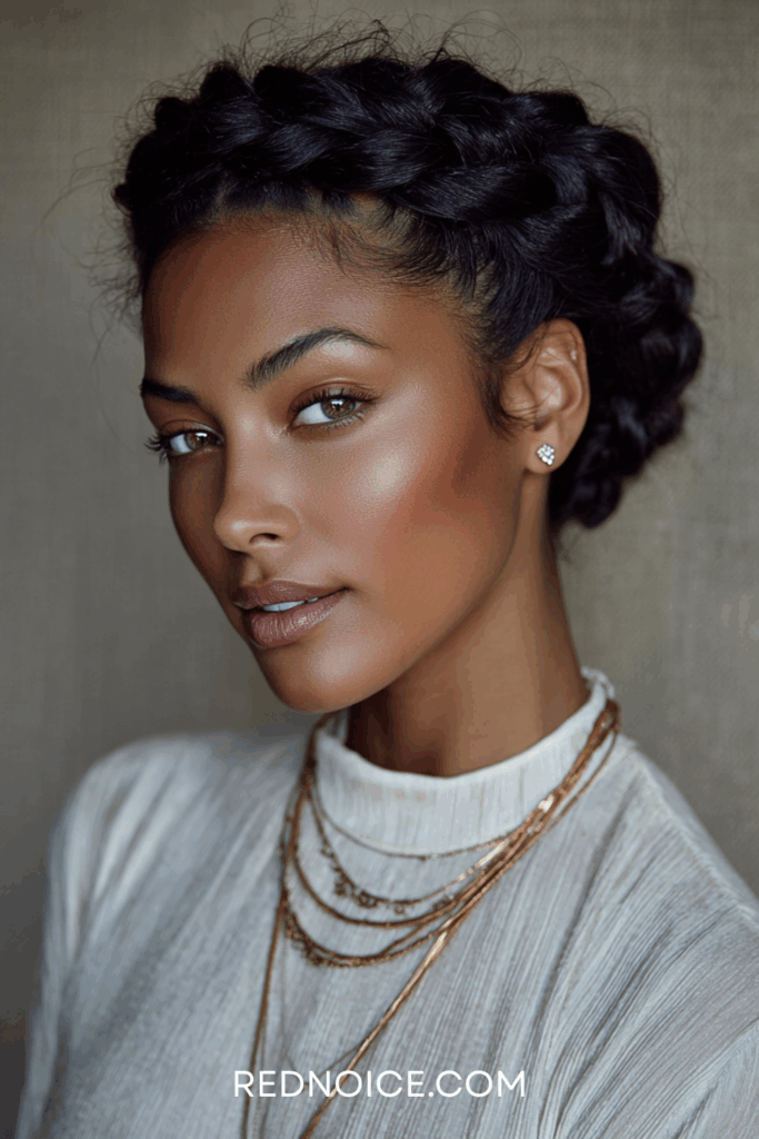 Halo Braid (Crown Braid)