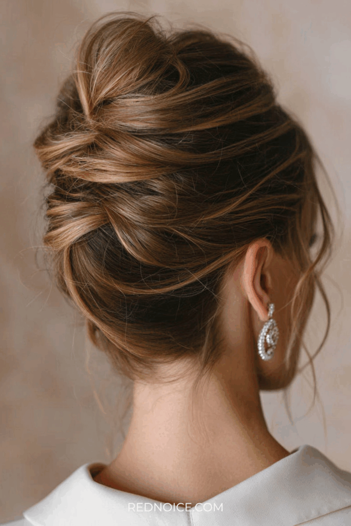 The French Twist (The Quintessential Elegant Updo)