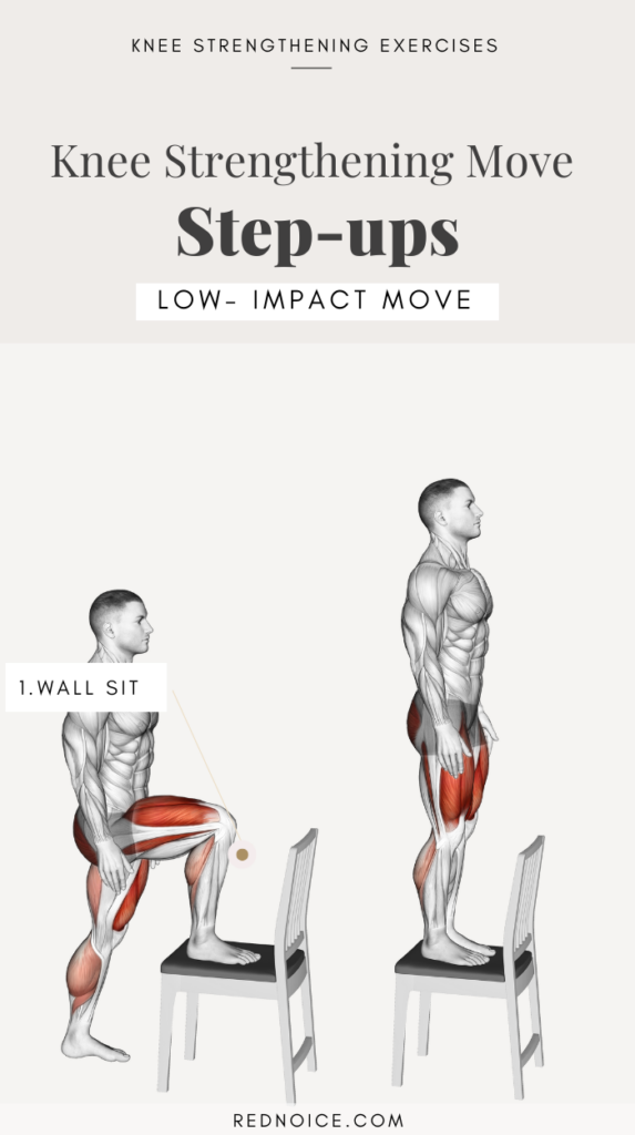 Single-Leg Step-Ups (Low Box) – Functional Knee Exercise