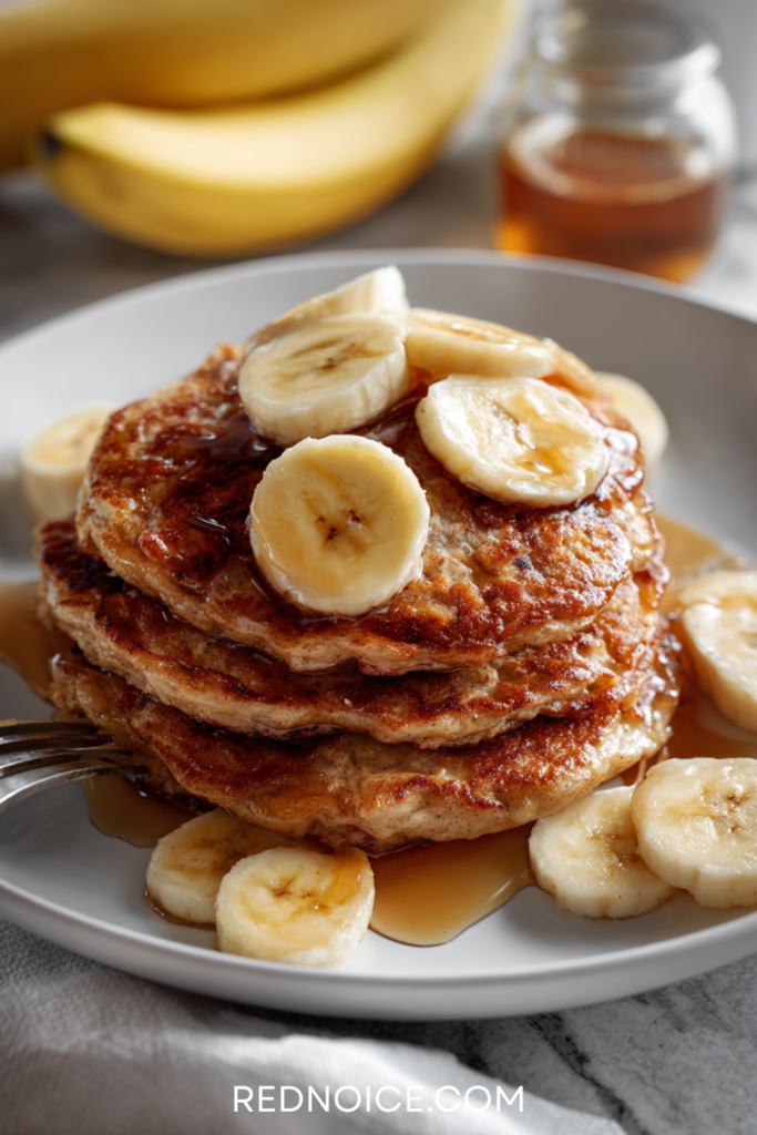 High-Protein Banana Pancakes (Fluffy Version)