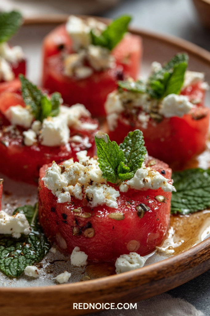 Watermelon and Feta Bites
