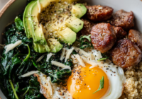 Savory Quinoa Breakfast Bowl