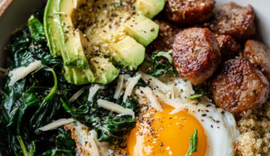 Savory Quinoa Breakfast Bowl