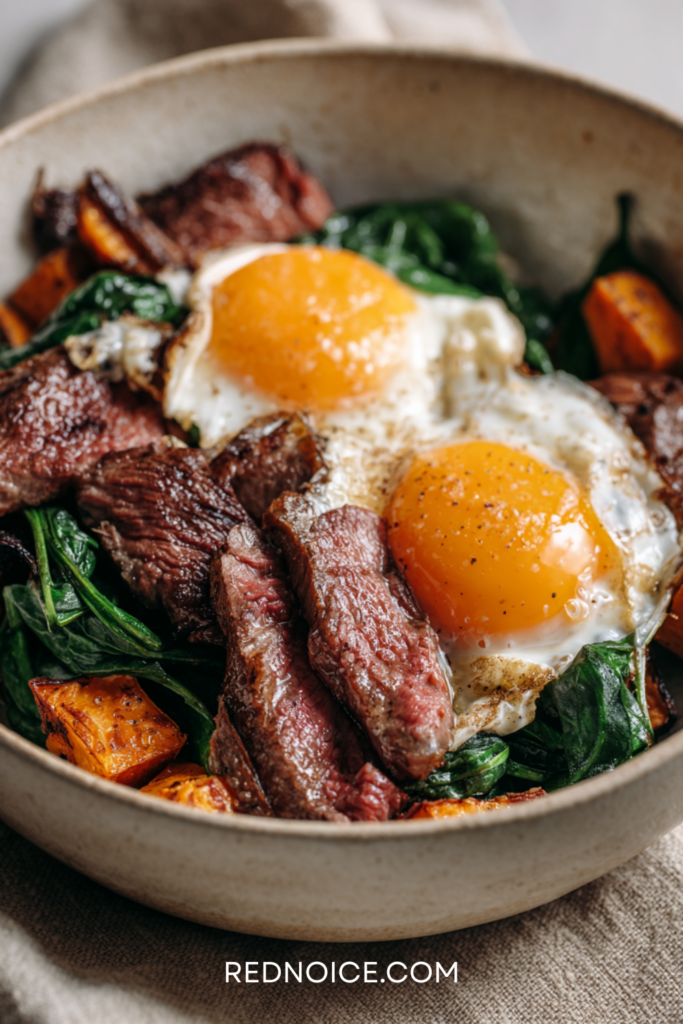 Steak & Eggs Breakfast Bowl