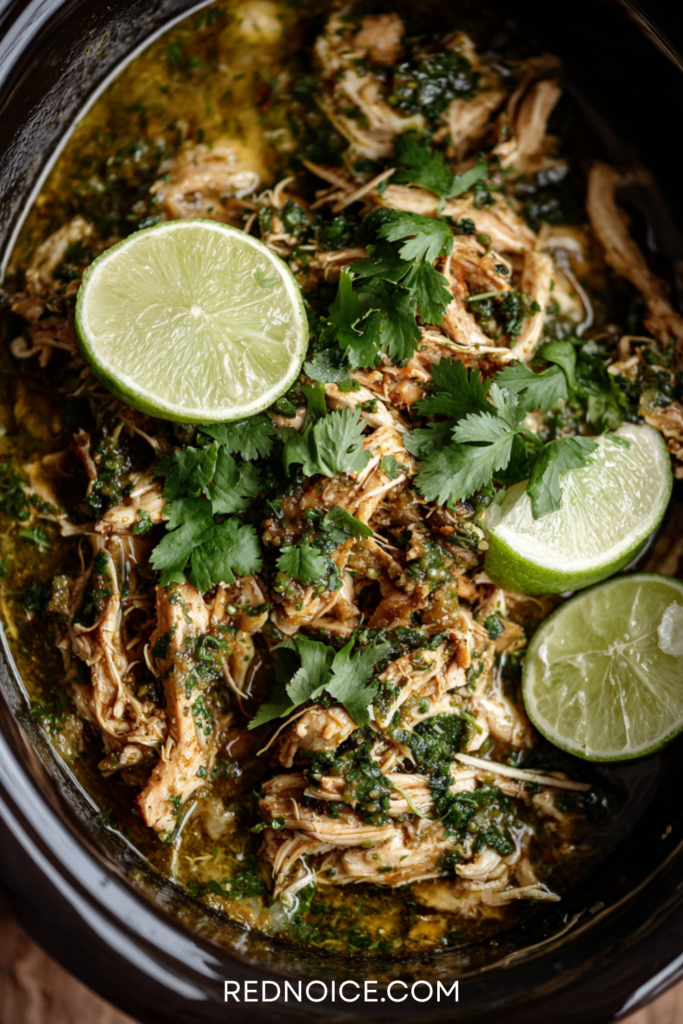 Crockpot Salsa Verde Chicken