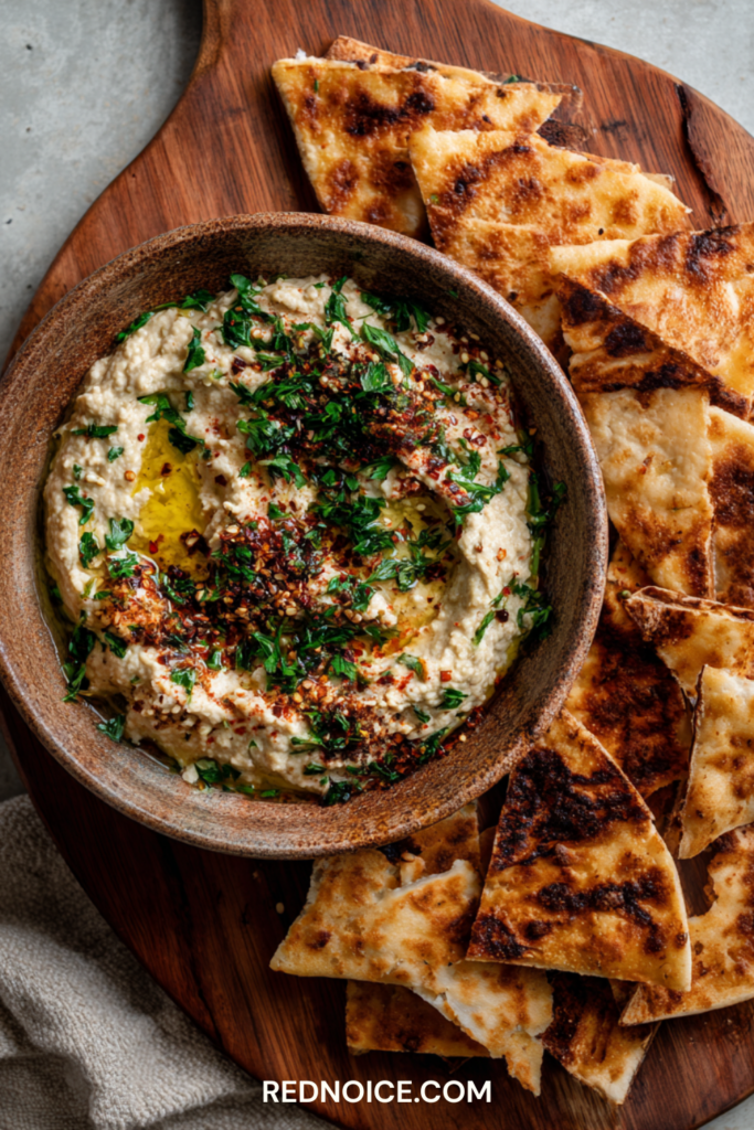 Baba Ganoush with Pita Chips