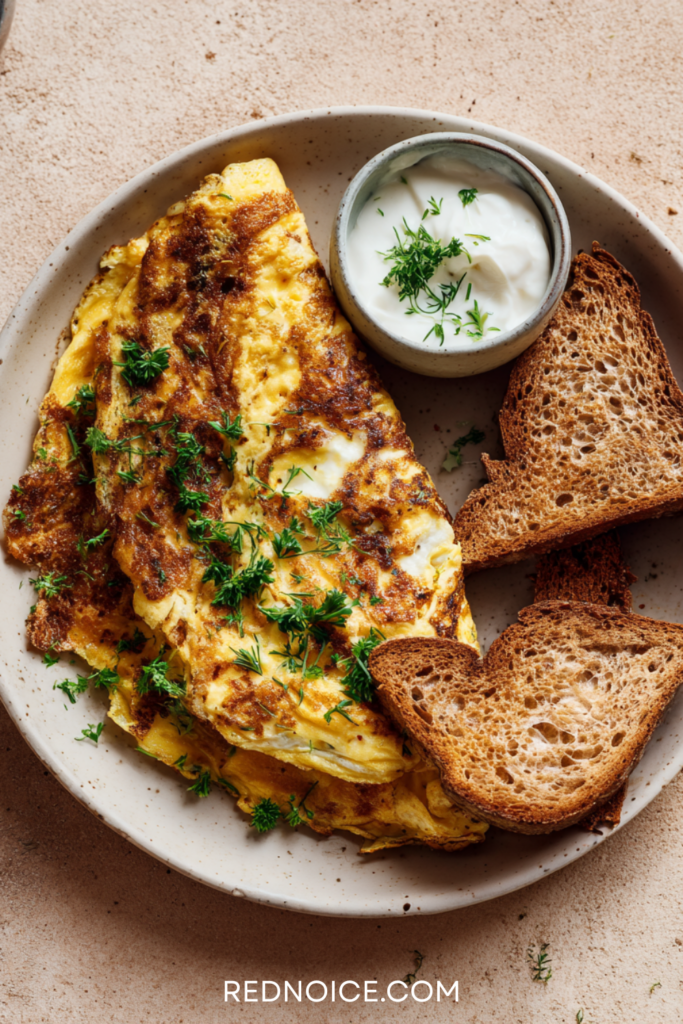 Mega Omelette + Greek Yogurt + Toast