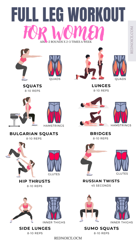 The Best Leg Workout for Women Is One You Can Sustain