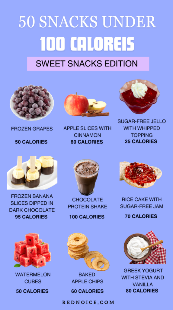 Sweet Low Cal Snacks (Under 100 Calories)