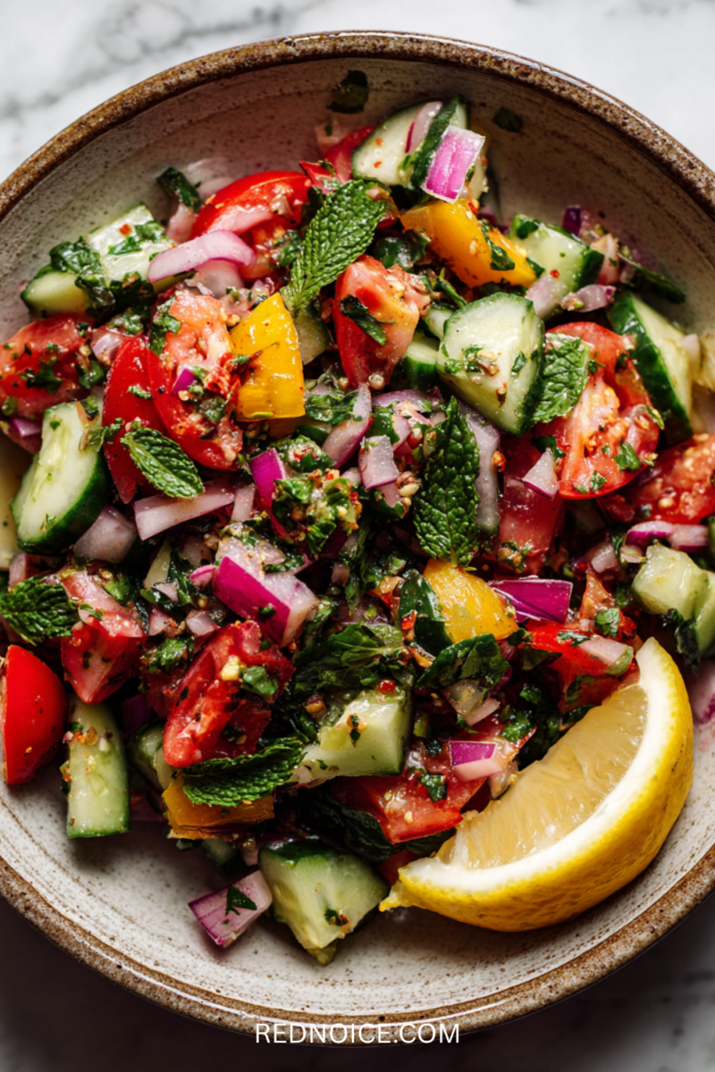 Mediterranean salad recipe