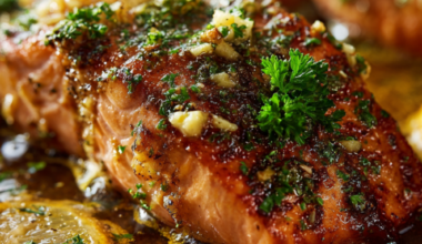 Baked Garlic Butter Salmon