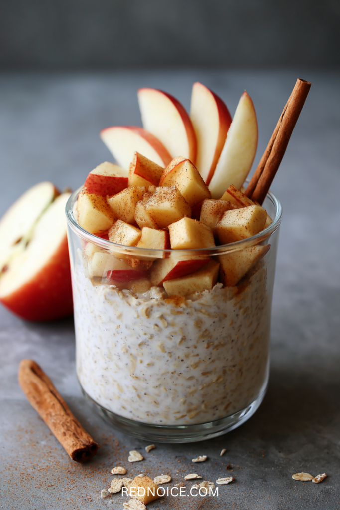 Apple Cinnamon Overnight Oats