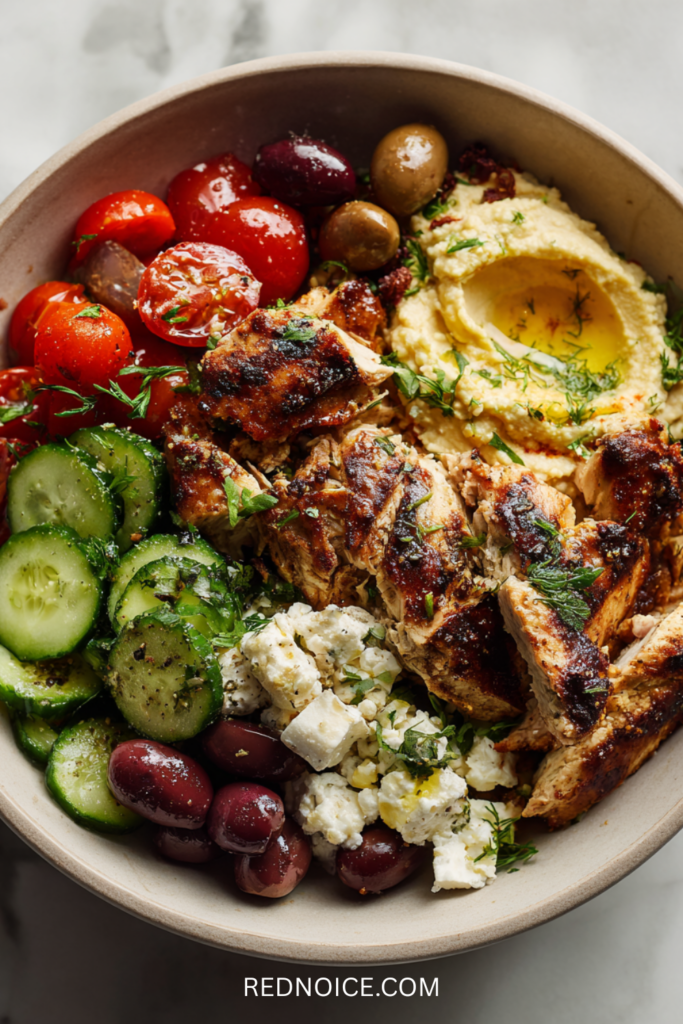Mediterranean Chicken Bowl