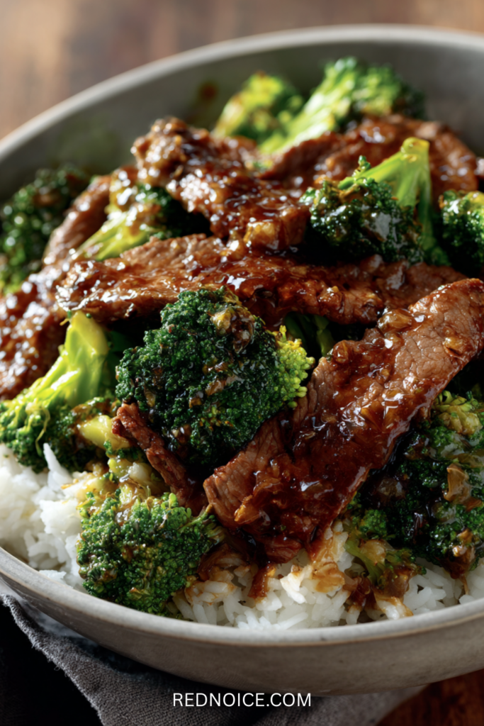 Beef and Broccoli with the Best Sauce