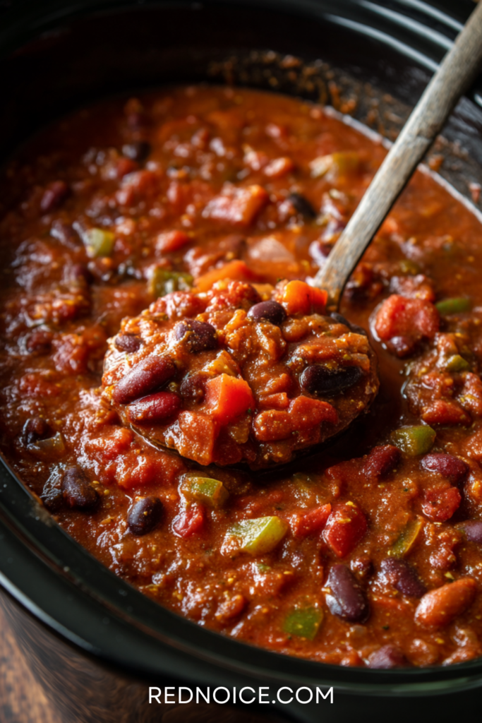 Vegetarian Chili (Dump & Go)