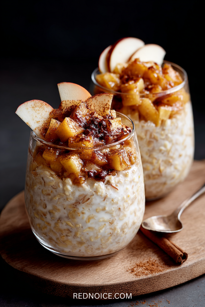Apple Pie Overnight Oats