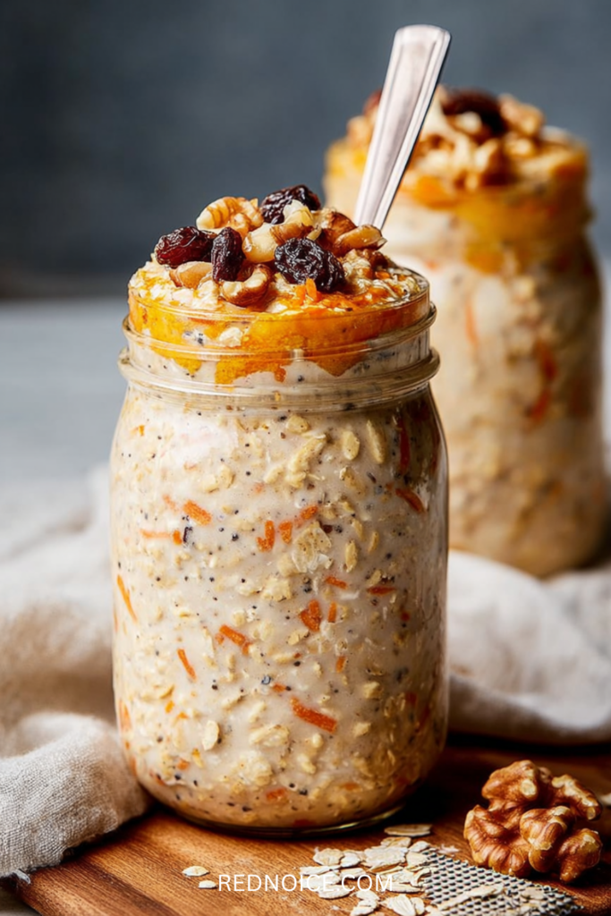 Carrot Cake Overnight Oats