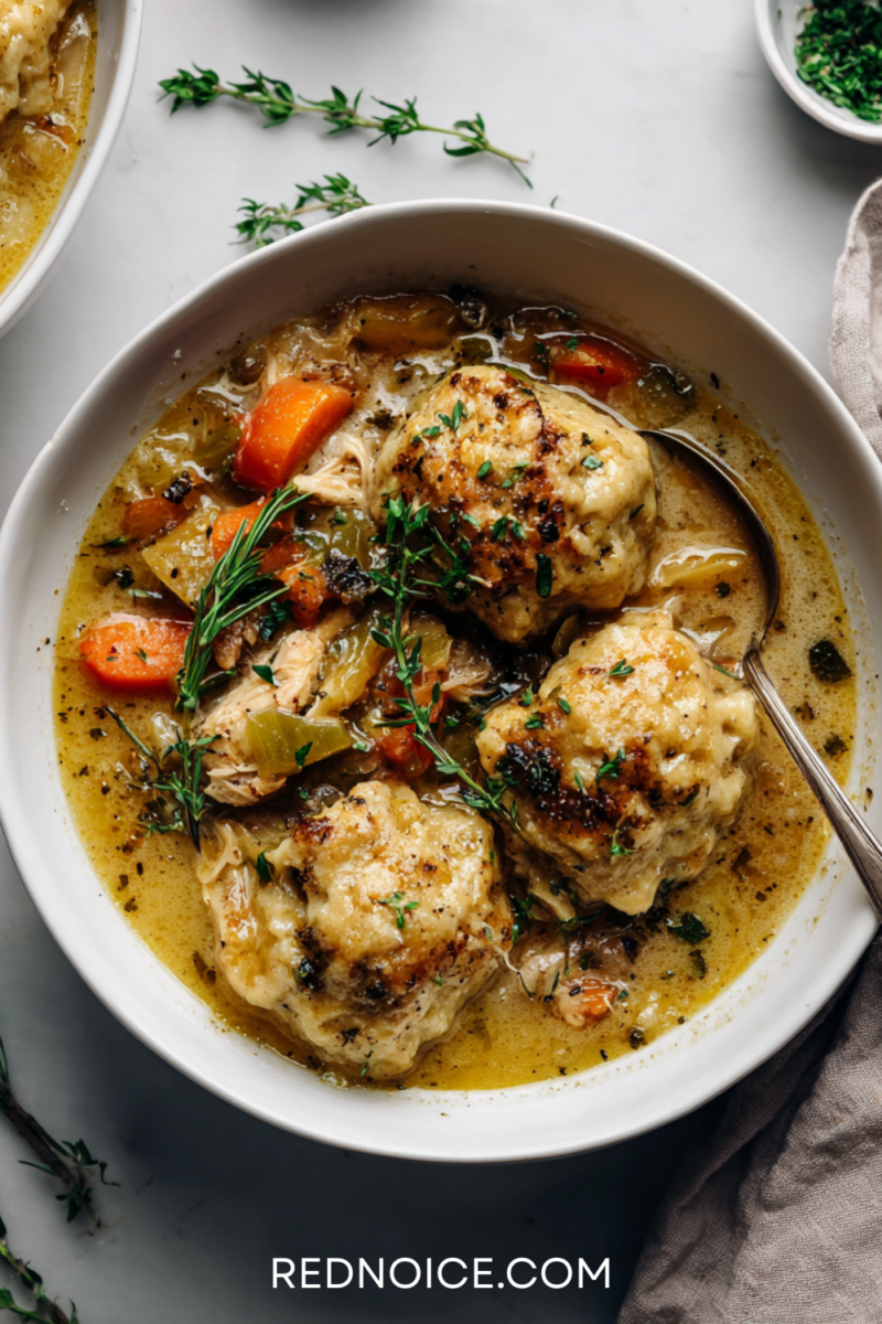 Simple Chicken and Dumplings