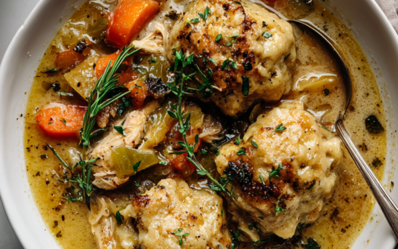 Simple Chicken and Dumplings