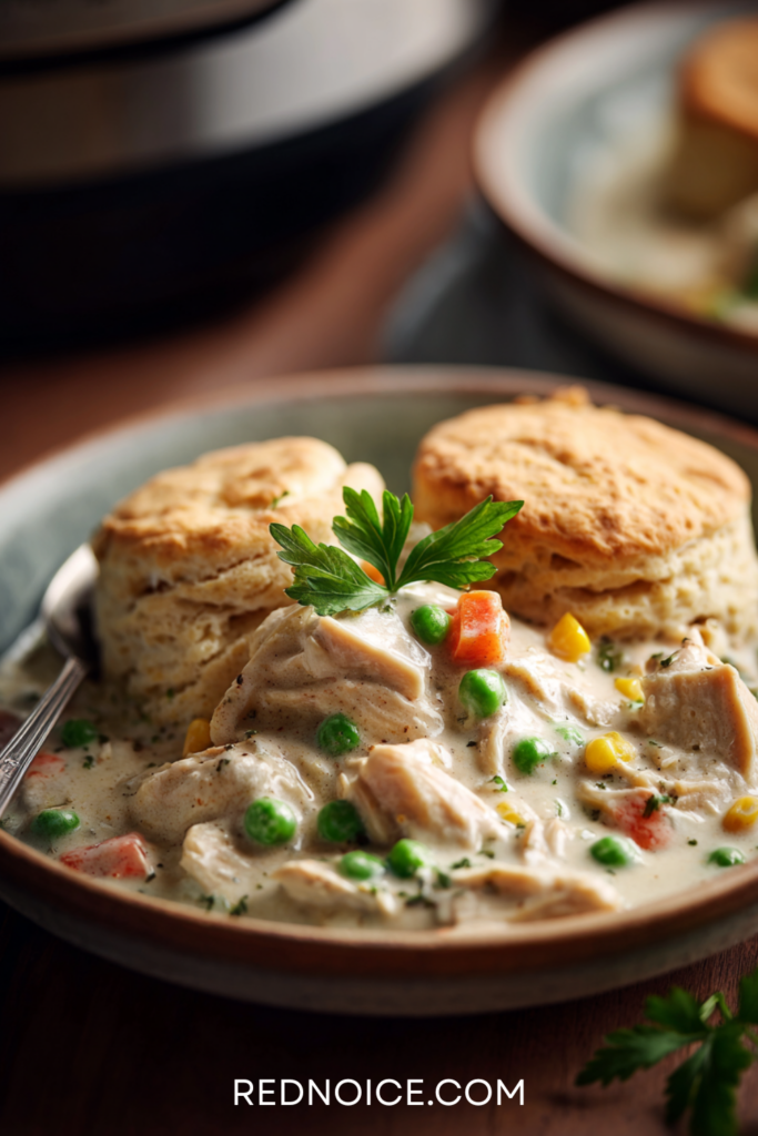 Creamy Chicken Pot Pie Filling