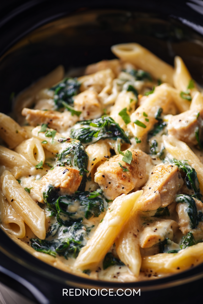 Garlic Parmesan Chicken Pasta