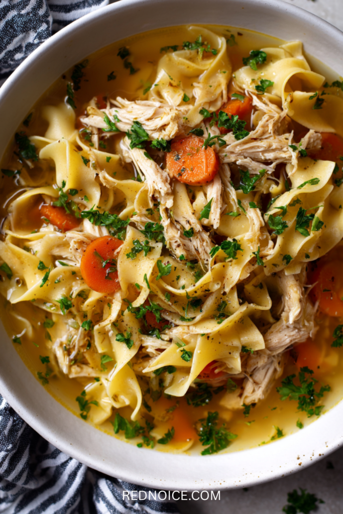 Homemade Chicken Noodle Soup