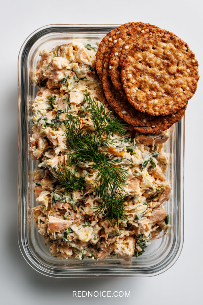 Canned Tuna Mixed With Plain Greek Yogurt