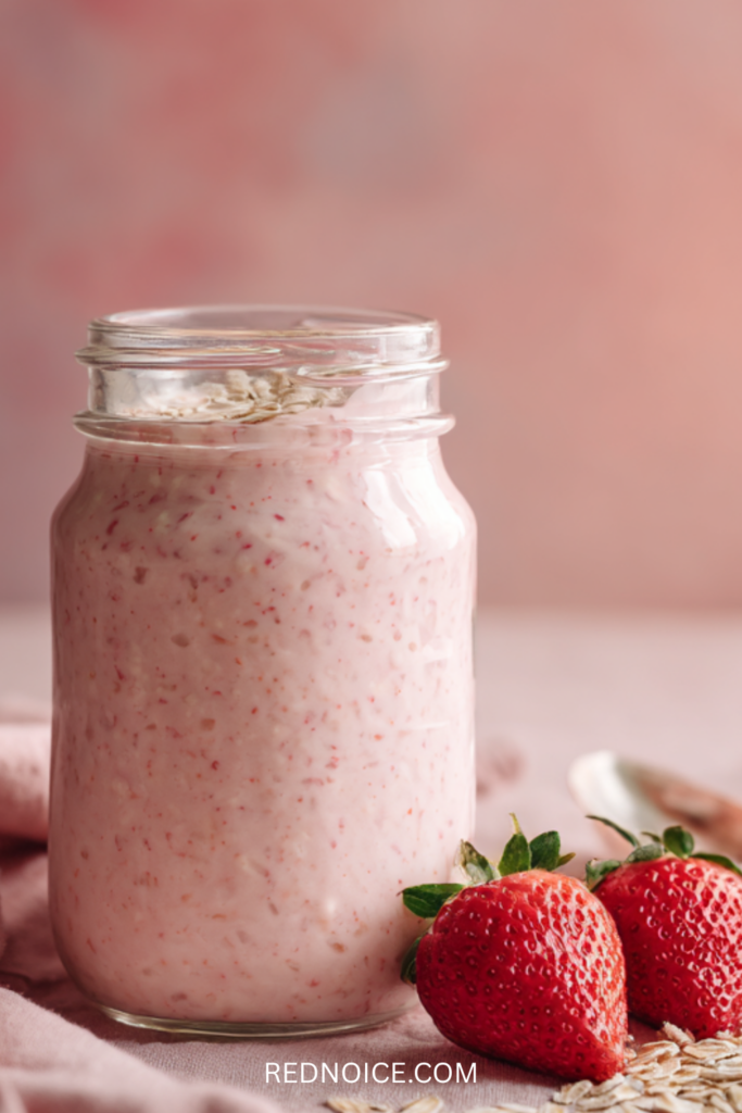 Strawberry Overnight Oats