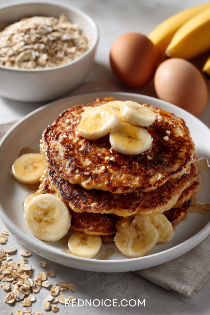 Gluten-free banana pancakes