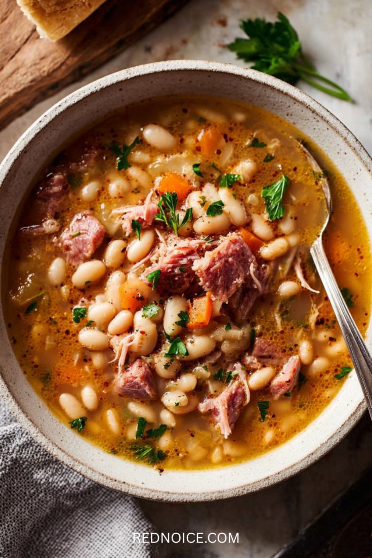 Ham and bean soup recipe