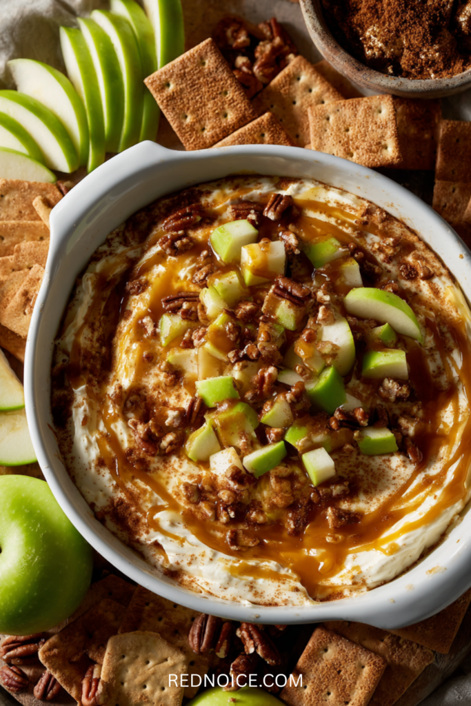 Caramel Apple Cheesecake Dip