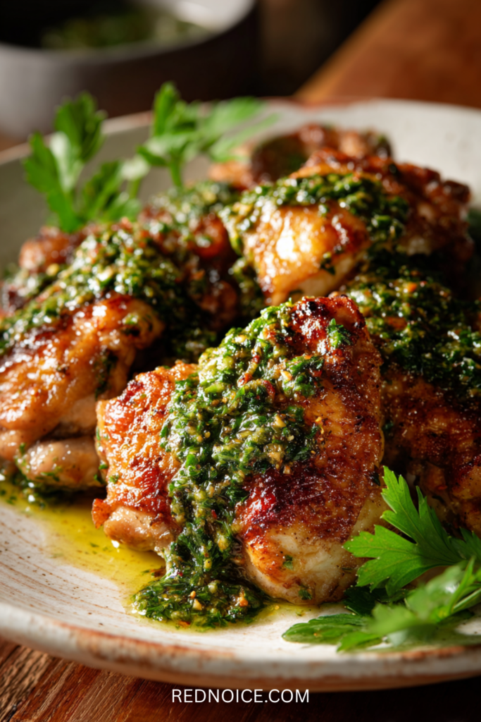 Chimichurri Chicken Thighs